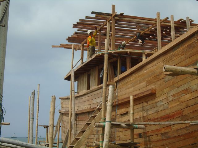 Chantier naval de Manta