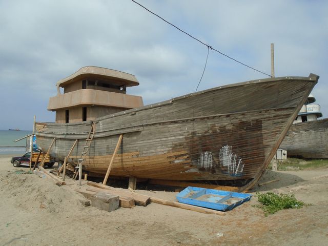 Chantier naval de Manta
