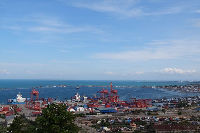 Le port de Sihanoukville
