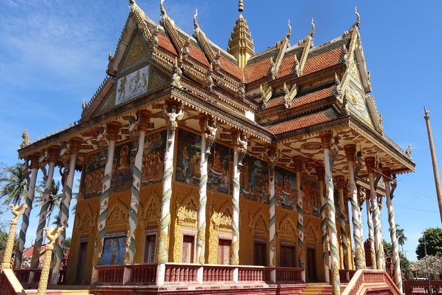 Pagode à Battambang