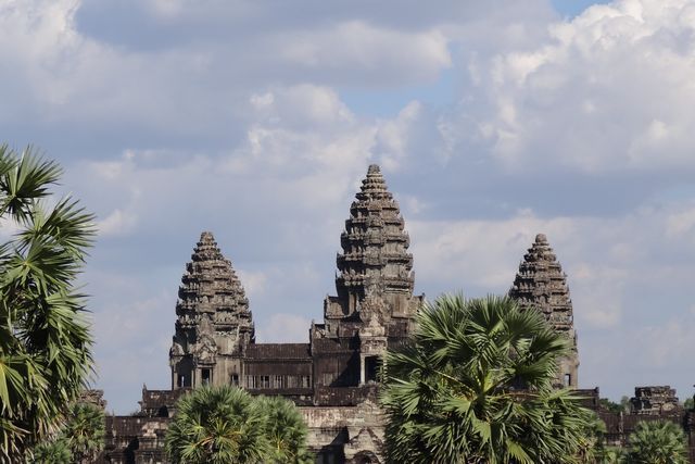 Angkor Wat dans l'après midi