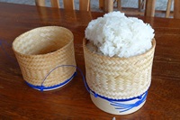 Riz gluant
