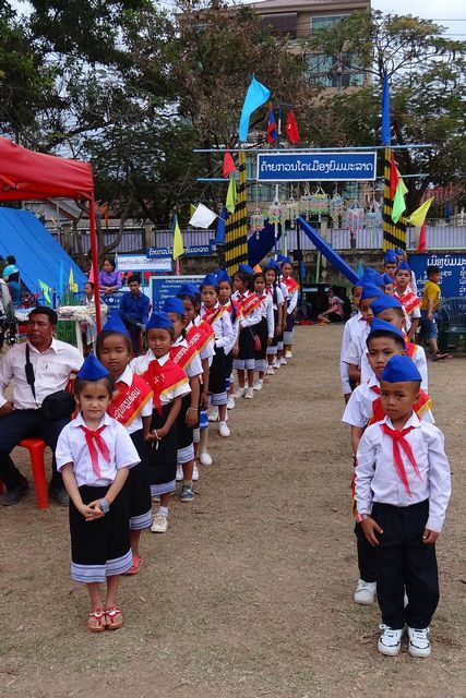 Fête des écoles à Thakhet