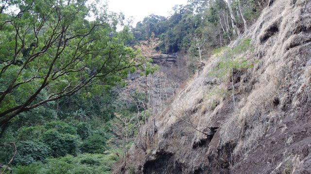 Une cascade bien décevante au Laos
