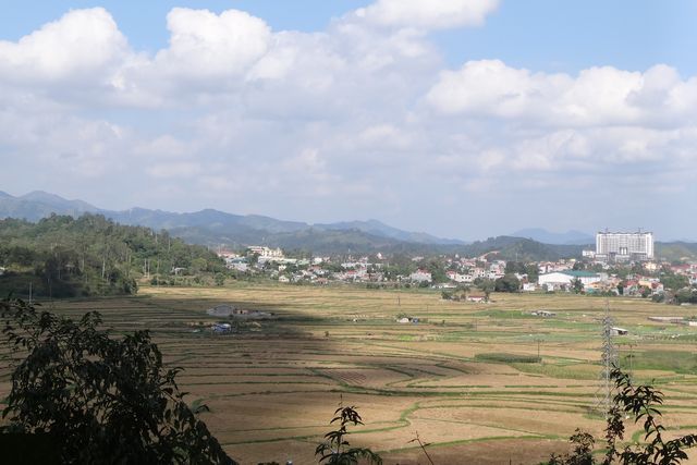 Vue de la campagne autour de Lang Son