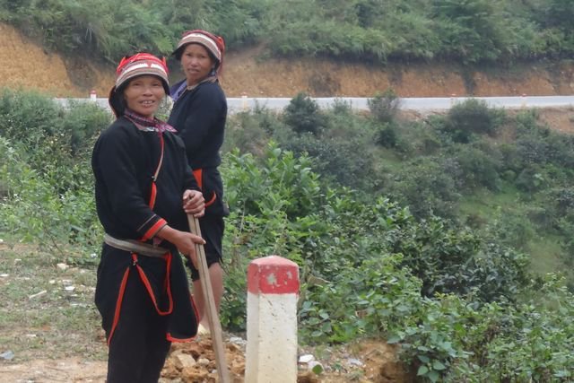 Femmes Dao au nord du Vietnam