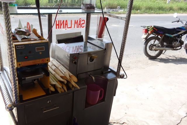 Machine à faire du jus de canne