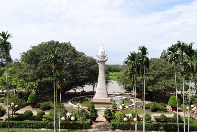 Mémorial et rivière Saïgon à Cu Chi