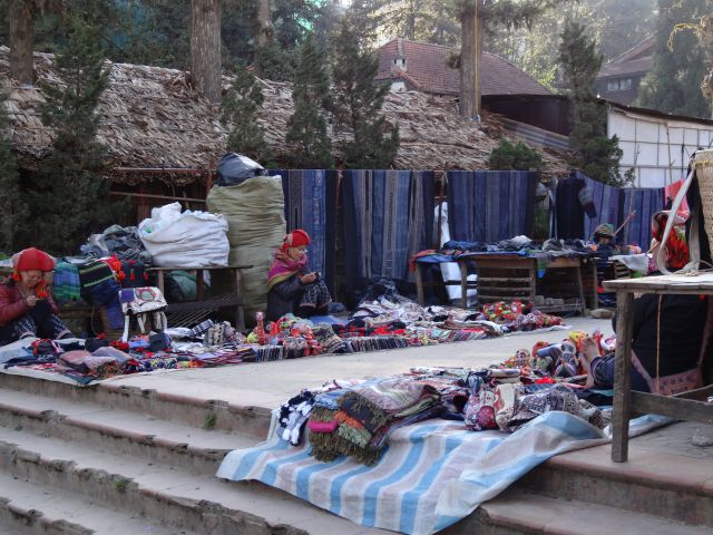 Vente souvenirs pour les touristes